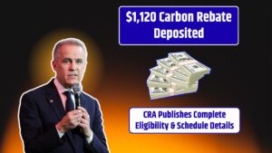 $1,120 Carbon Rebate Deposited