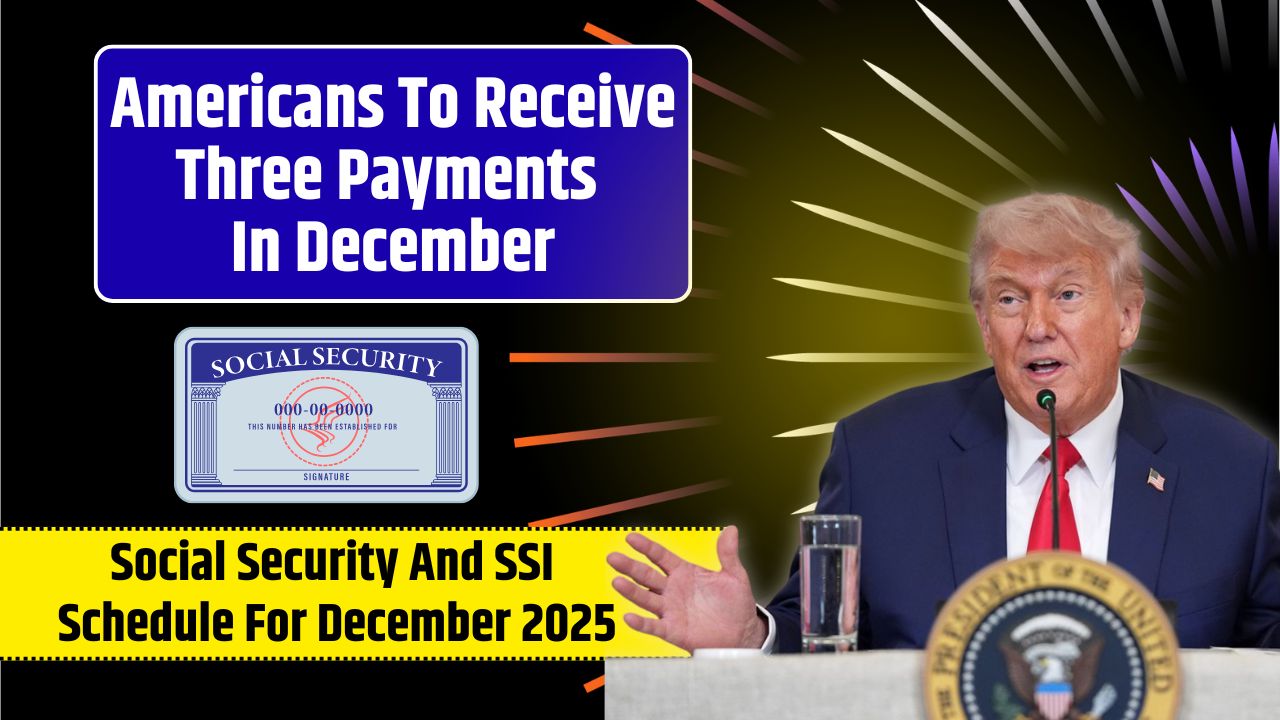 Americans To Receive Three Payments In December
