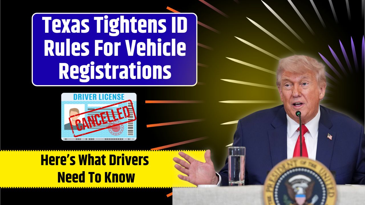 Texas Tightens ID Rules For Vehicle Registrations
